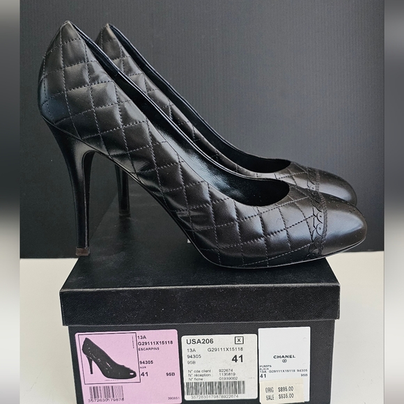 BRAND NEW CHANEL Heels size 41 - Picture 4 of 7